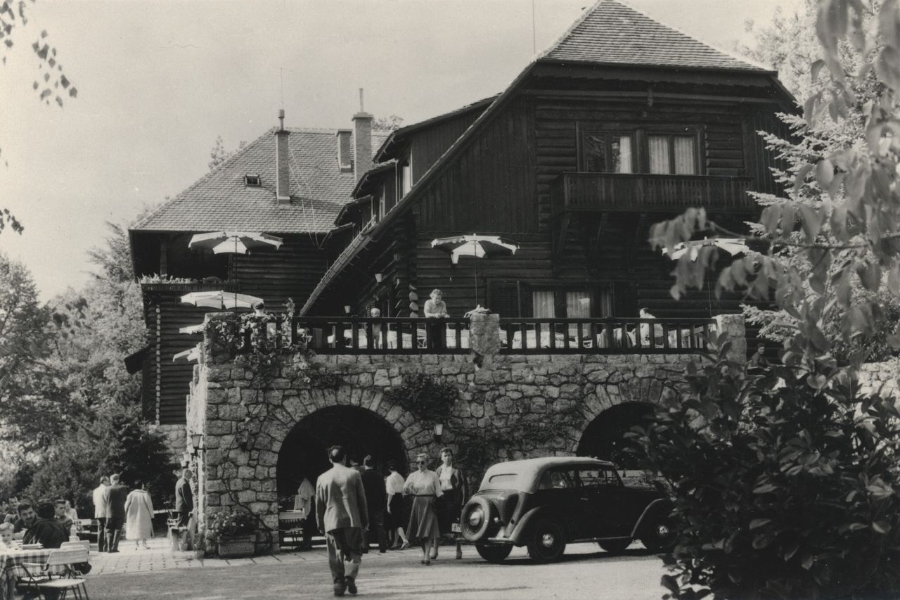 Vila Rebar, Gračani, oko 1960. godine